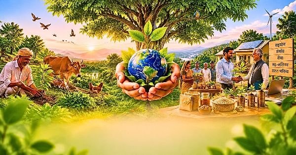 धर्मानुकूल अर्थशास्त्र : समृद्धि, संवेदना और सह-अस्तित्व की ओर मानवता की यात्रा