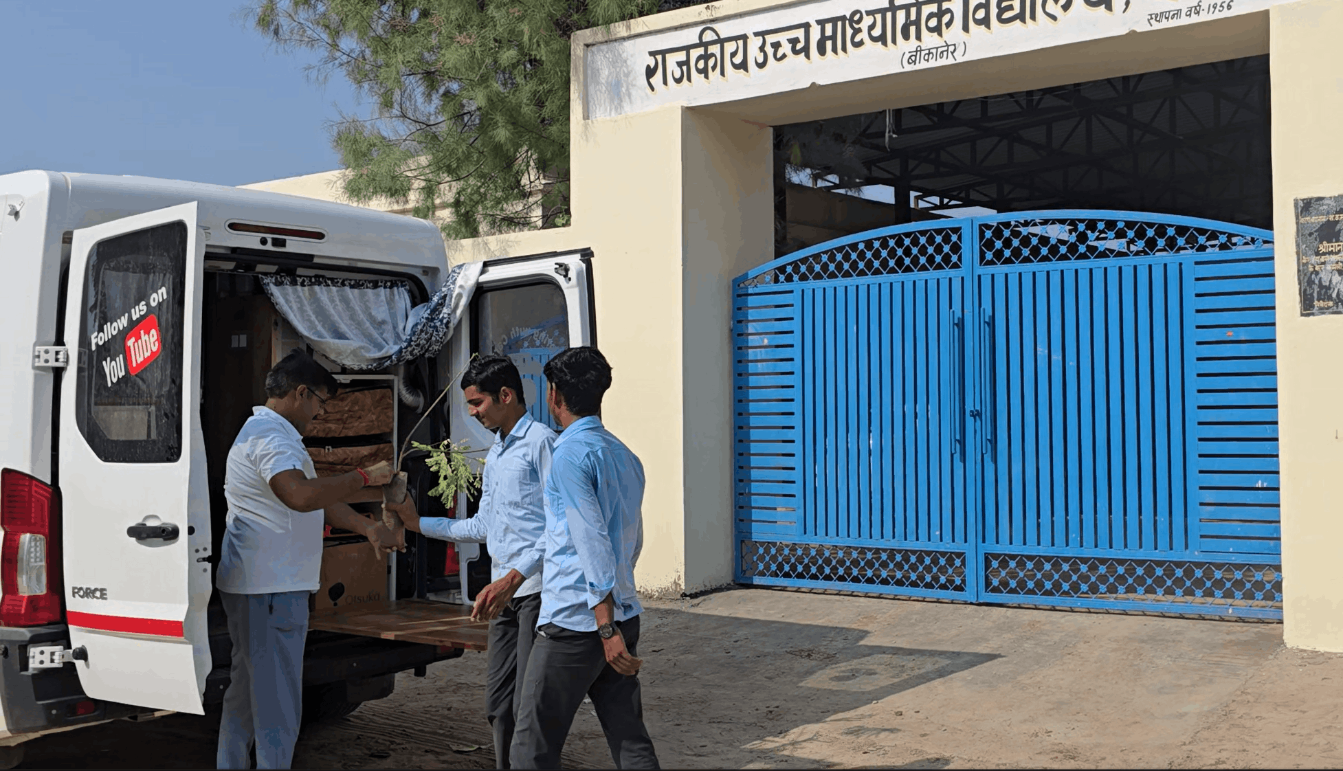 Shristimitraa Caravan school visit awareness program