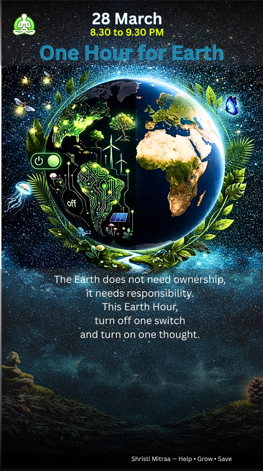 28 March Earth Hour