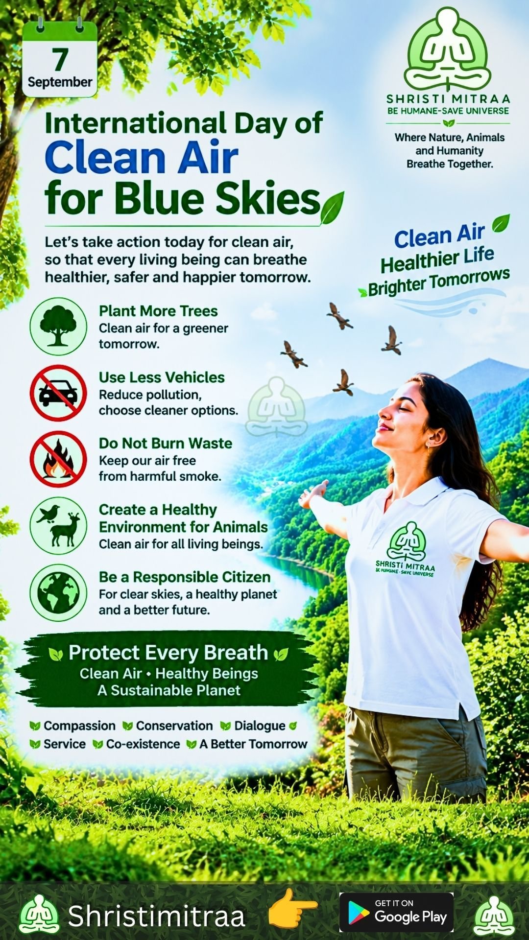 September 7 | International Day for Clean Air