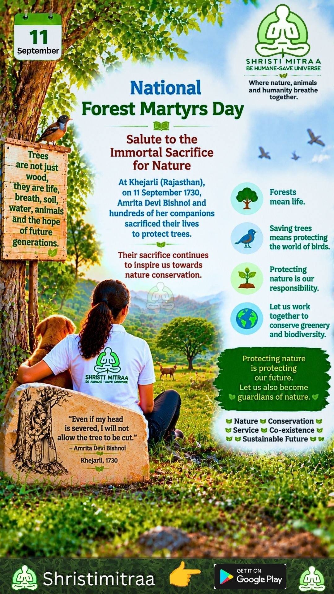 11 September | National Forest Martyrs Day