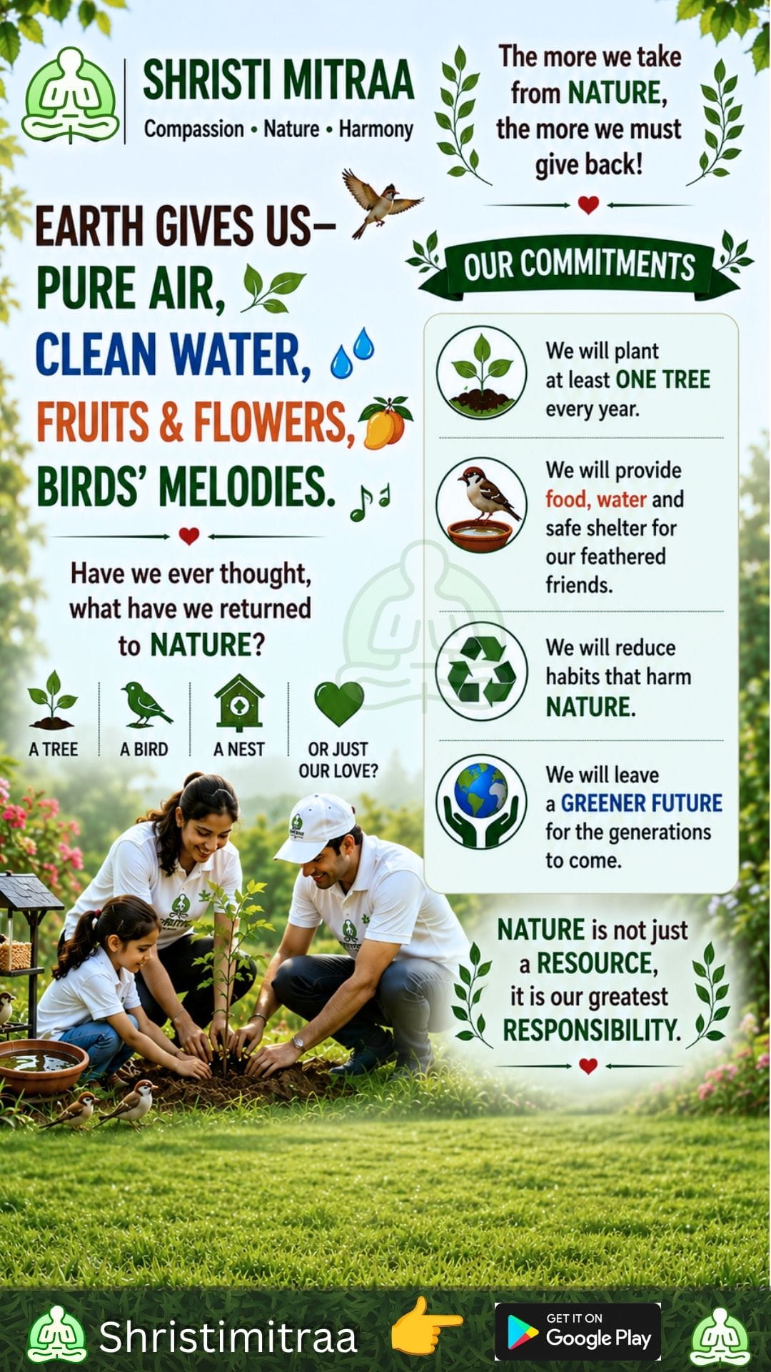 Nature is not just a resource.