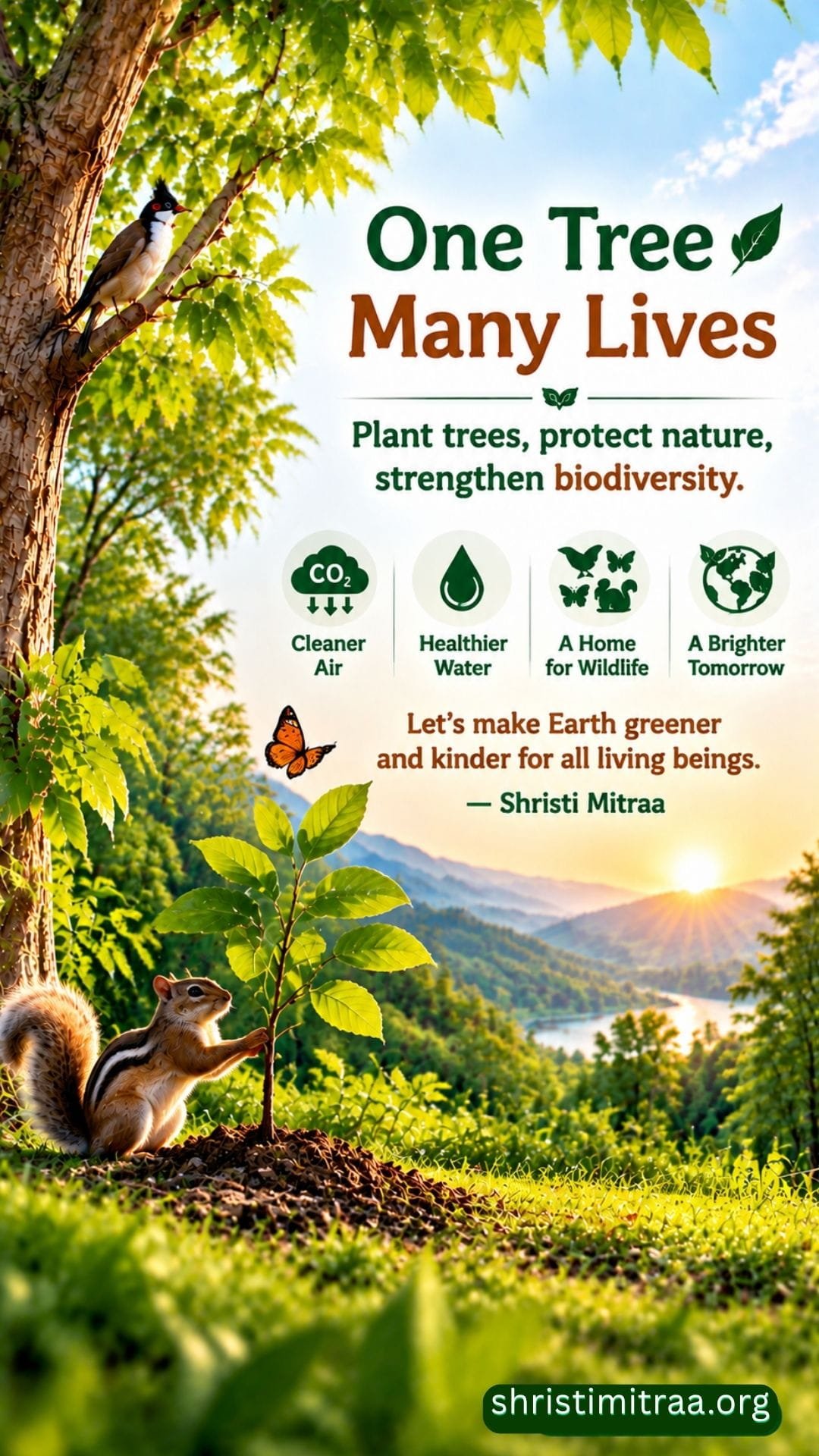 One tree, many lives