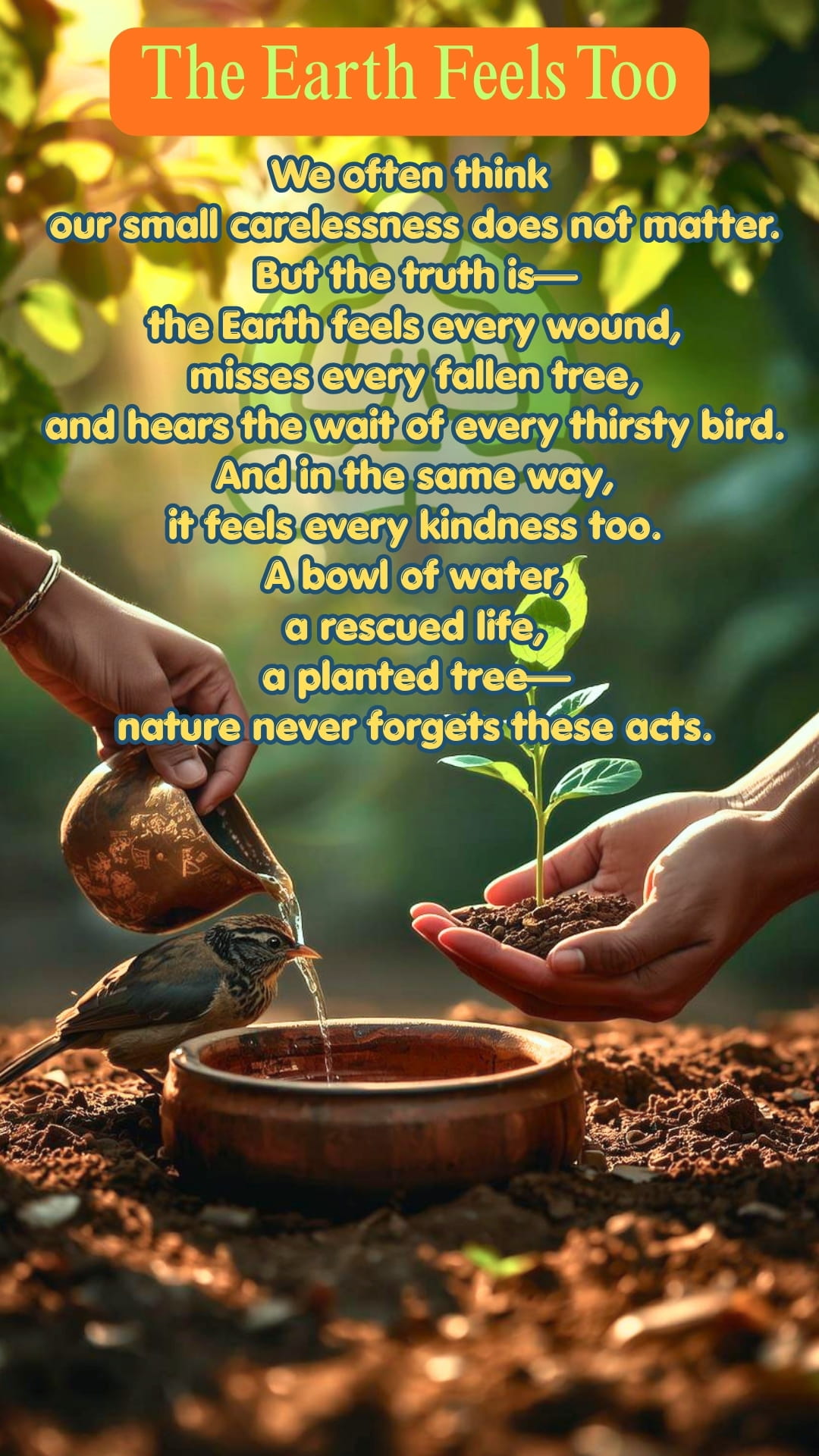 The Earth Feels Too