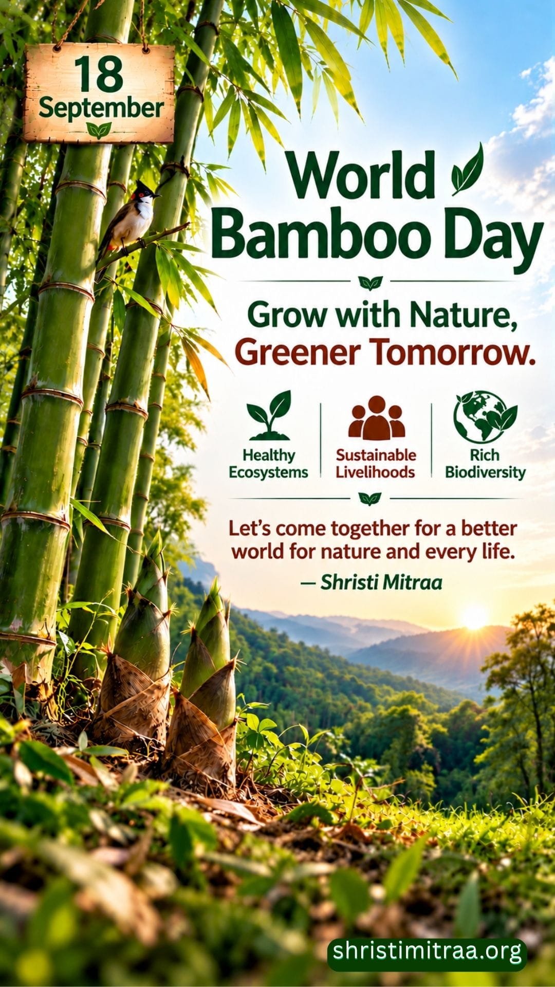 September 18 | World Bamboo Day